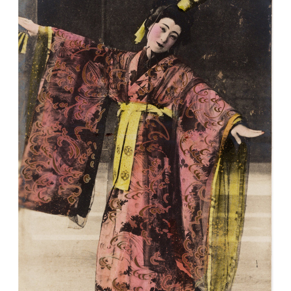 ≪川上貞奴≫ 1900年頃 アンティーク写真絵はがき