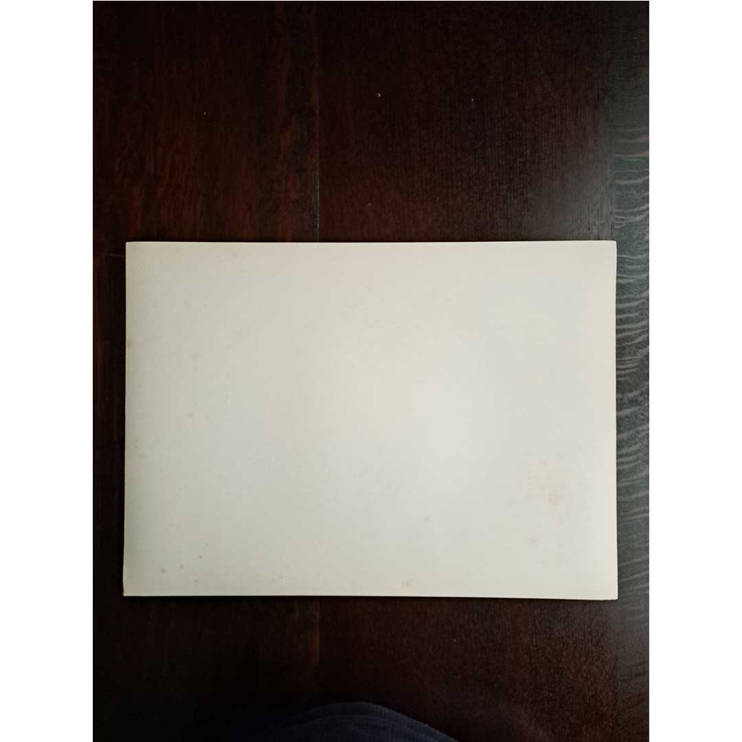 Sevres soft porcelain "DEBUTS DE LA FABRICATION" (early production) Plate No. 12