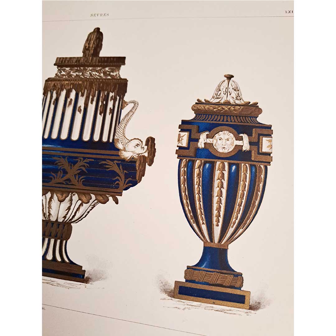 Sèvres soft porcelain "The Collection of Sir Richard Wallace" Plate No. 32