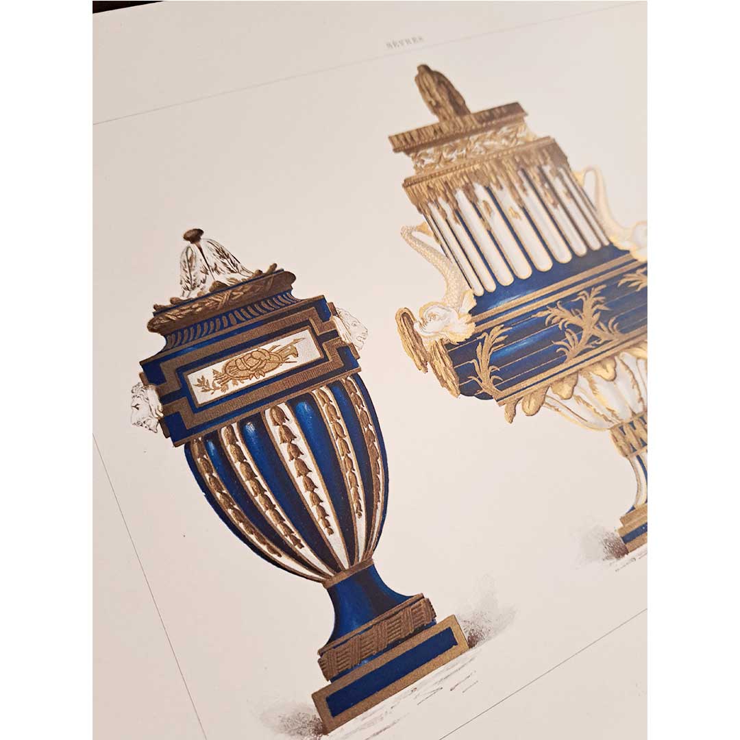 Sèvres soft porcelain "The Collection of Sir Richard Wallace" Plate No. 32