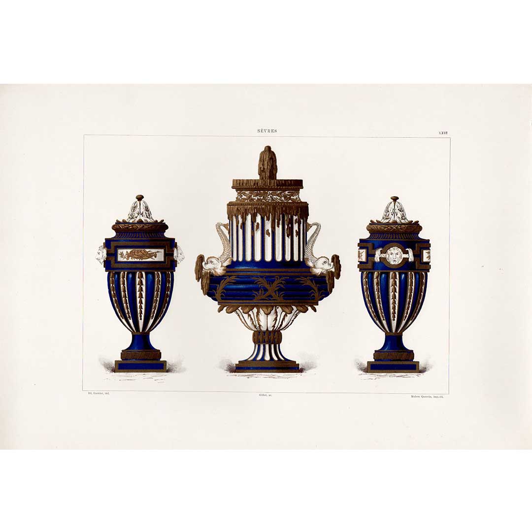 Sèvres soft porcelain "The Collection of Sir Richard Wallace" Plate No. 32