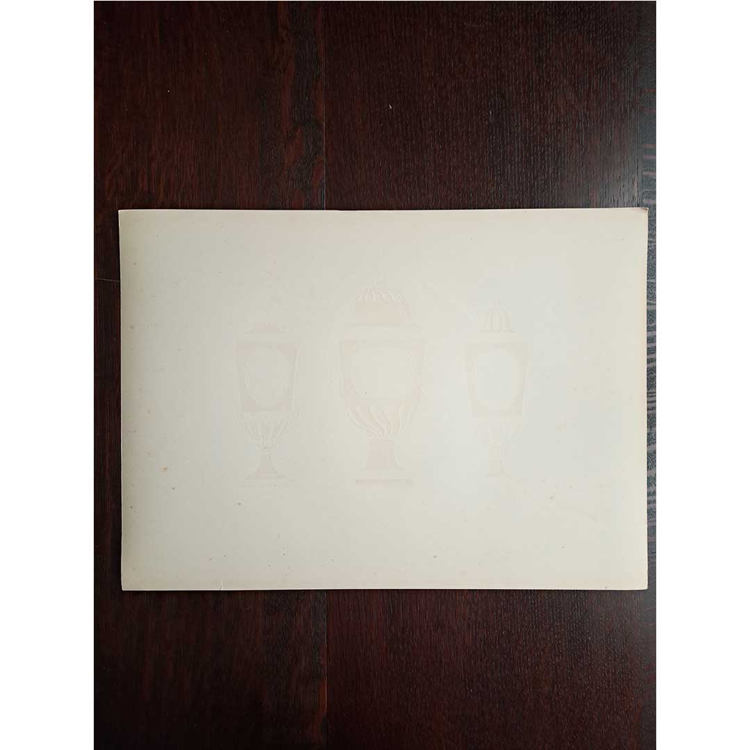 Sèvres soft-paste porcelain, "Collection John of the South Kensington Museum (V&amp;A Museum)", plate no. 33