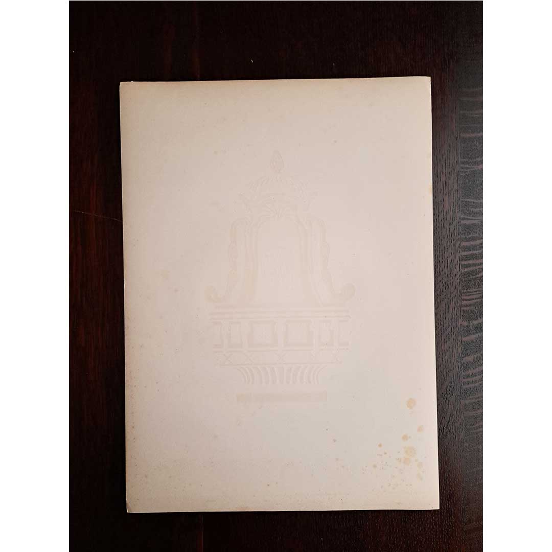 Sèvres soft porcelain "Copenhagen Vase" plate No. 29