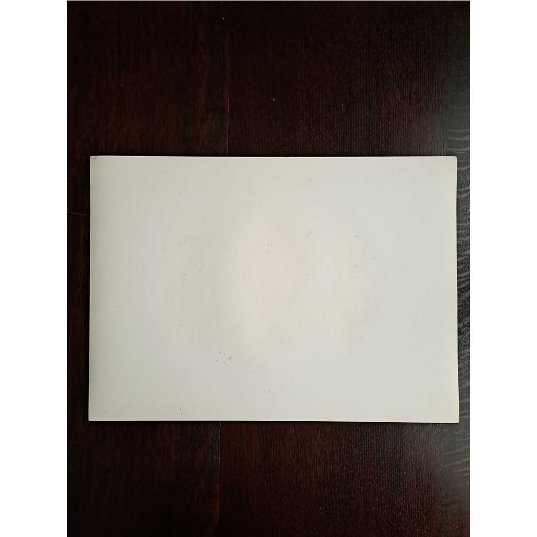 Sèvres soft porcelain "Vase" plate No. 41